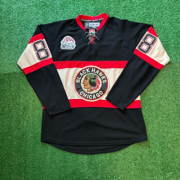 2009 Reebok NHL Chicago Blackhawks Patrick Kane Hockey Jersey Size XL - Picture 1 of 6